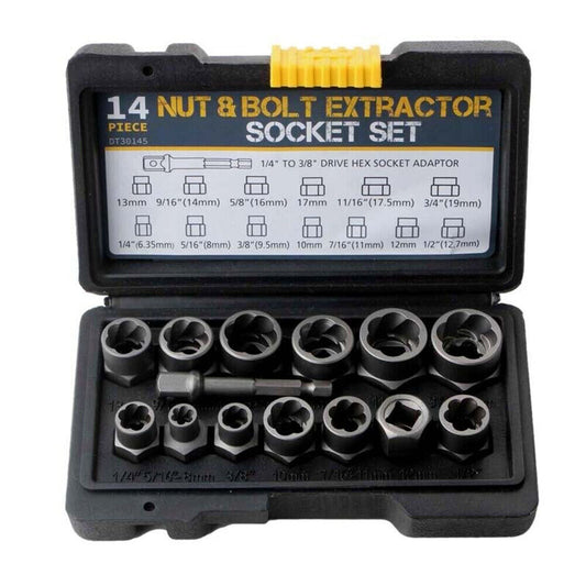 3/8 Locking Wheel Nut Remover Set