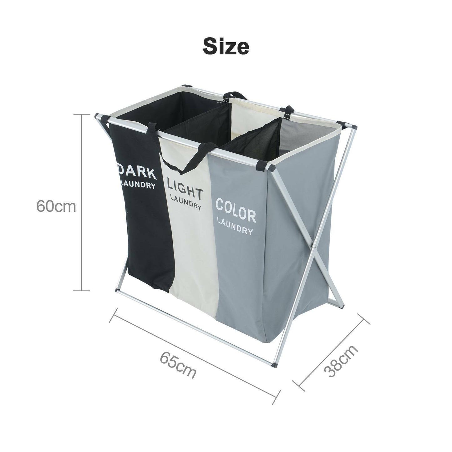 Aluminium Large Laundry Basket